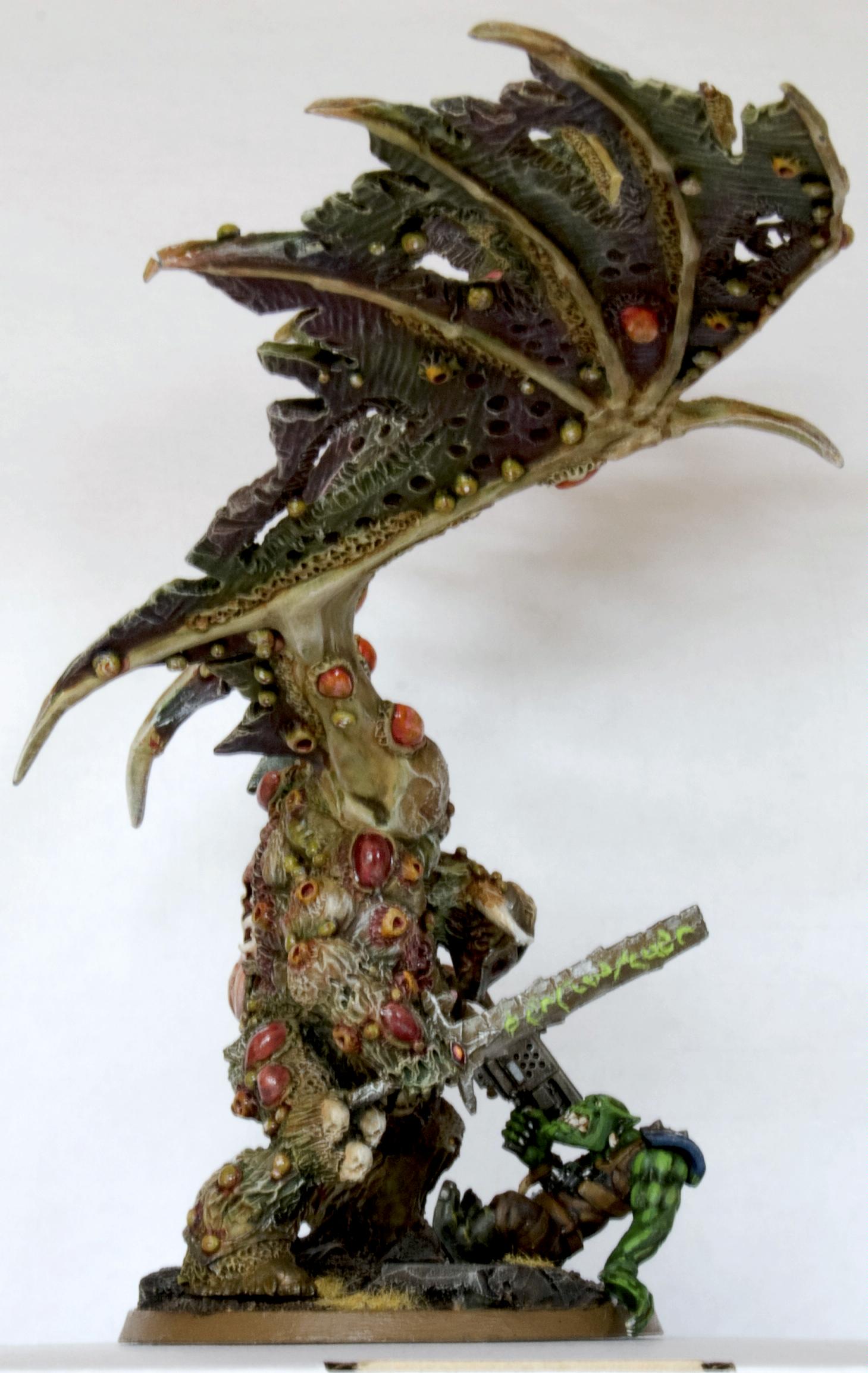 Chaos, Chaos Space Marines, Conversion, Converted Nurgle Demon Prince ...